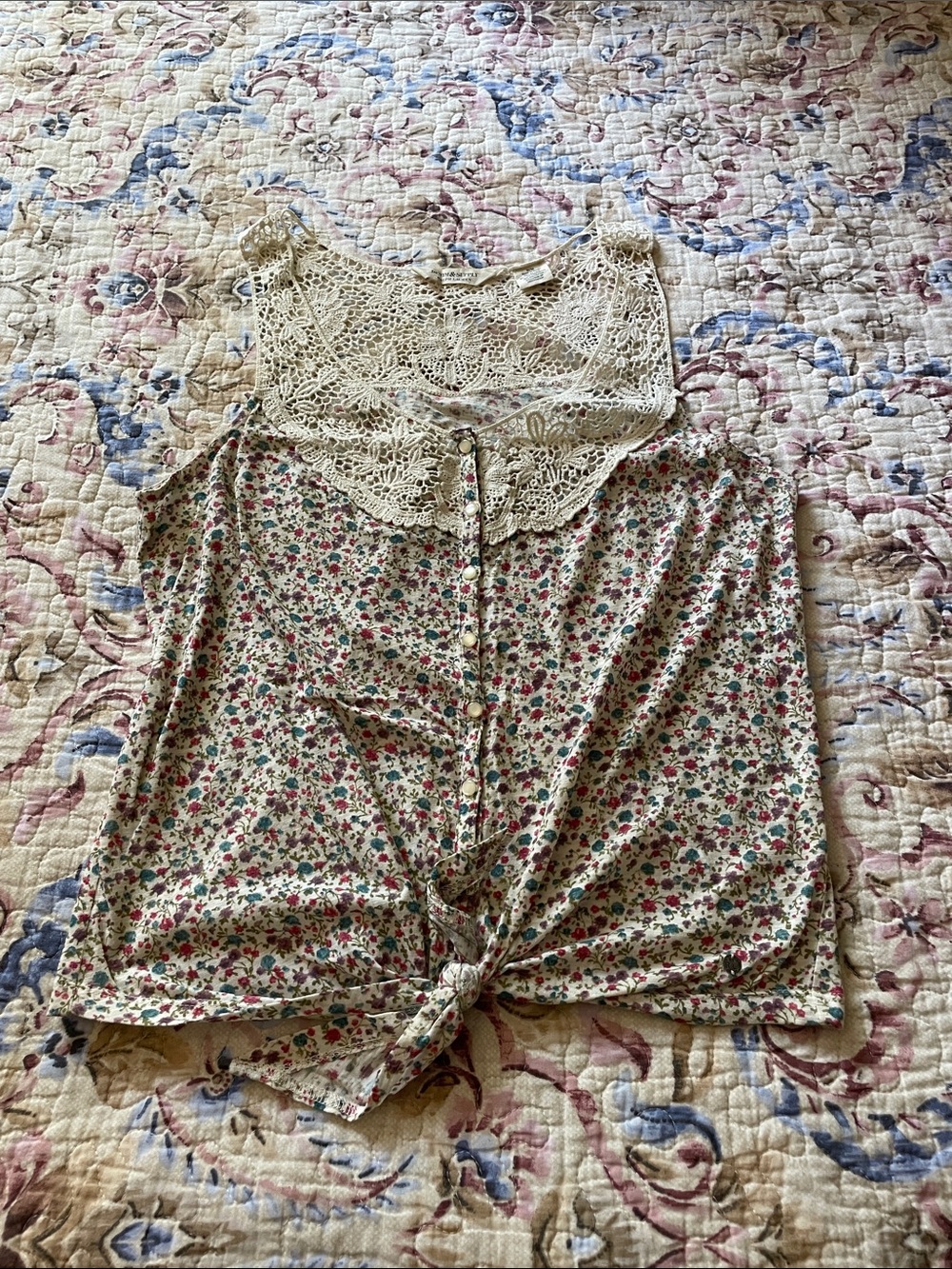 Denim and Supply Floral Top